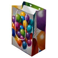 Happy Birthday Invite  Medium Gift Bag