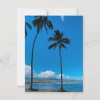 Tropical Island Landscape Seascape Postcard