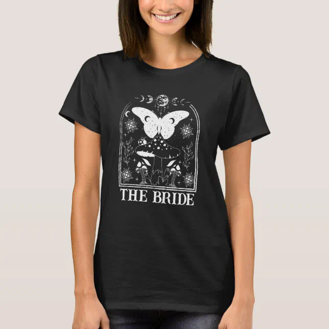 Bride Dark Boho Coven Bachelorette T-Shirt