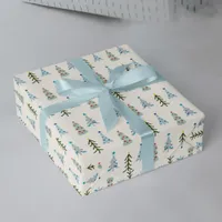 Cute Sandinavian Christmas trees  Wrapping Paper