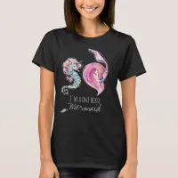 *~* Magical Mermaid Shell Glitter Sea Horse Tee