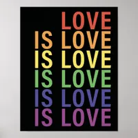 Love is Love Poster