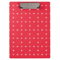 Christmas Holiday Charm Pattern 09 -  Clipboard