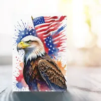 Patriotic Pride: A Celebration of Freedom Card