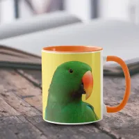 "The Green Orator" Eclectus Parrot Mug