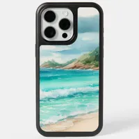 Tropical Island Coastal Beach Surf iPhone 15 Pro Max Case