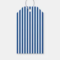 Cabana Stripe Blue and White Gift Tags