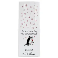 Do You Know the Way to Cabernet? Wine Gift Bag