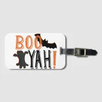 cute booyah halloween luggage tag