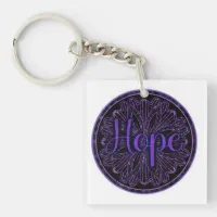 Virtue Hope Mandala Keychain