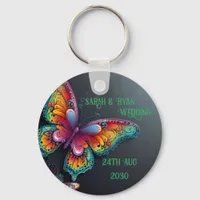 Enchanting Butterfly Bliss  Keychain