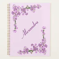 Pretty Pink Cherry Blossoms Planner