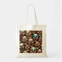 Horrifying Clowns Halloween  Tote Bag