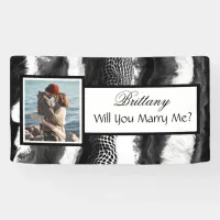 Will you Marry Me Custom Name Proposal    Banner