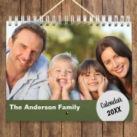 Personalized Family Year Your Photos Monthly Wall Calendar