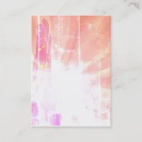 *~* Energy Healing Hands Emitting Love & Light Business Card