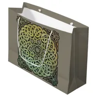 Celtic Knotwork Mandala  Large Gift Bag