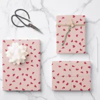 Whimsical Heart Doodles Wrapping Paper Sheets