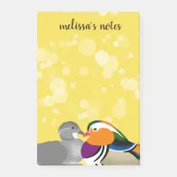 Beautiful Mandarin Ducks Post-it Notes