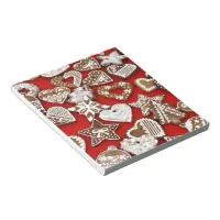 Christmas Gingerbread Cookies Notepad