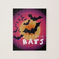 Freakin' Bats Halloween ID223 Jigsaw Puzzle