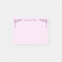 Pretty Pink Cherry Blossoms Post-it Notes