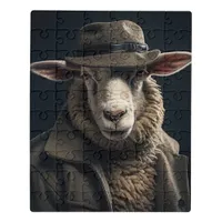 Sheep in Human Clothes Jigsaw Puzzle