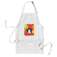 Meownifest Epic Cat Praise Fun Motto Adult Apron