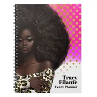 Glam Chic Afro Boss Notebook