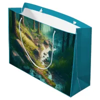 Camping Themed Birthday Large Gift Bag