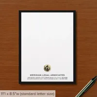 Simple Elegant Law Firm Letterhead