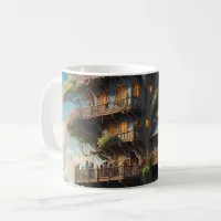 Fantasy Treehouse set of Coffee Mug