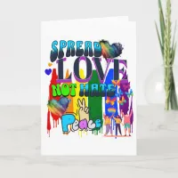 Spread Love, Not Hate | June is Pride Month Card