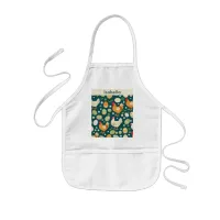 Personalized Farmhouse Kitchen Rustic Hen Chicken Kids' Apron