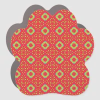 Christmas Holiday Charm Pattern 01 -  Car Magnet