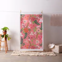 Floral Pattern Fabric