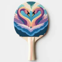 Swans In Love Ping Pong Paddle