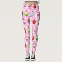 Whimsical Cupcakes Leggings