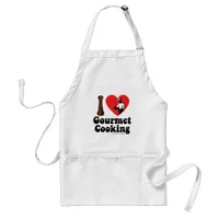 I love Gourmet Cooking Apron