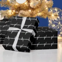 Barbed Wire Fun Wrapping Paper