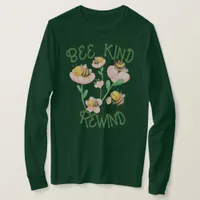 Cute Inspirational Bee Kind - Rewind | T-Shirt