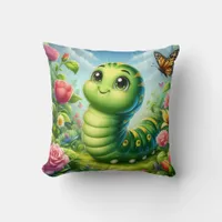 Pretend I'm A Caterpillar Adults Kids  Throw Pillow