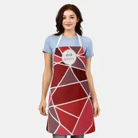 Elegant Geometrical Wedding Apron