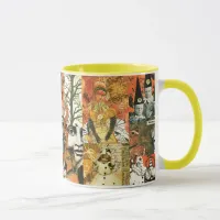 Vintage Halloween Collage Mug