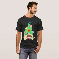 Gnome Macaron Cookies Hat and Cake Unisex T-Shirt