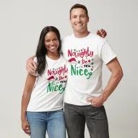 naughty is the new nice Tri-Blend shirt