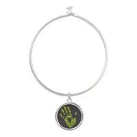 Glowing Ghoul Handprint Bangle Bracelet