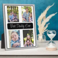 Personalized Best Daddy Ever Photo Plaque