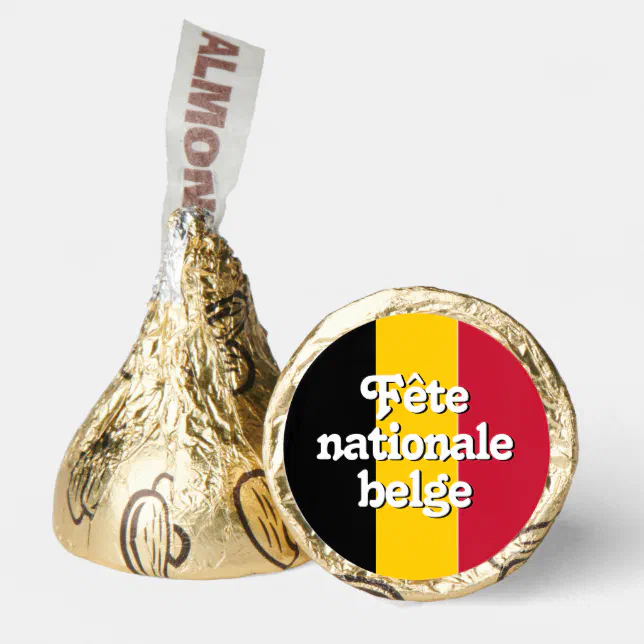 French Fête nationale belge Belgian Flag Hershey®'s Kisses®
