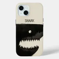 Black Shark iPhone 15 Case